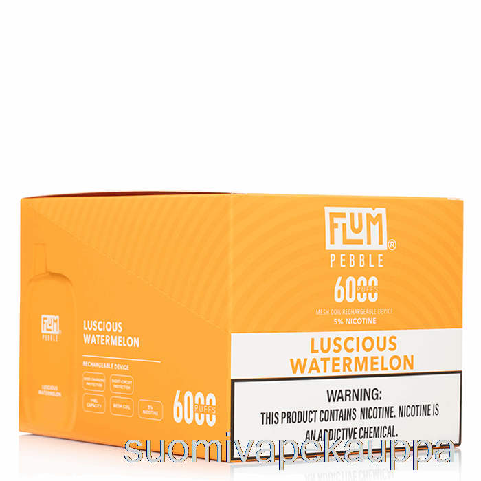 Vape Kauppa [10 Kpl] Flum Pebble 6000 Kertakäyttöinen